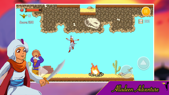 Adventure of Aladeen - The Magic Lamp World 1.2 APK + Mod (Uang yang tidak terbatas / Tanpa iklan) untuk android