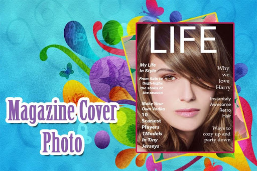 Magazine Cover Photo Frame