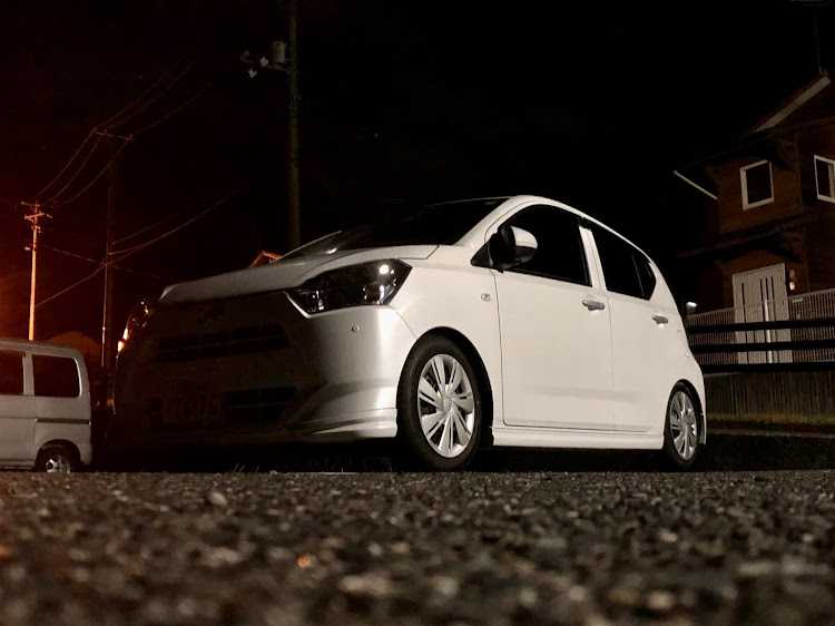 ミライースの車高調取付・BLITZ DAMPER ZZ-R・広島風激辛つけ麺・ばくだん屋・たけちゃんありがとうに関するカスタム事例の投稿画像13枚目
