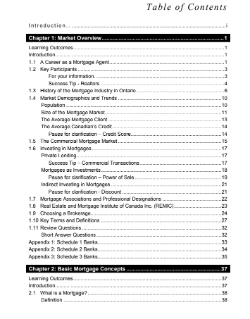 Canadian Mortgage App