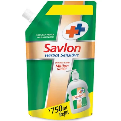 Savlon Savlon Hand Wash - Herbal Sensitive 750 Ml - 3x750 ml