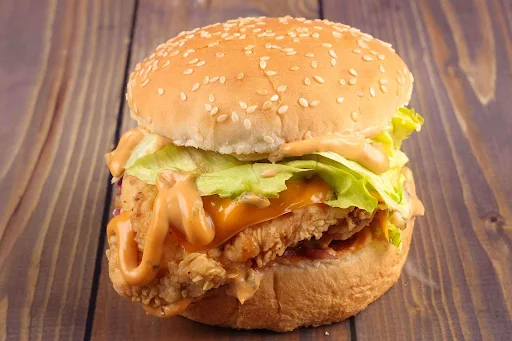 Crunchy Chicken Monster Burger Combo