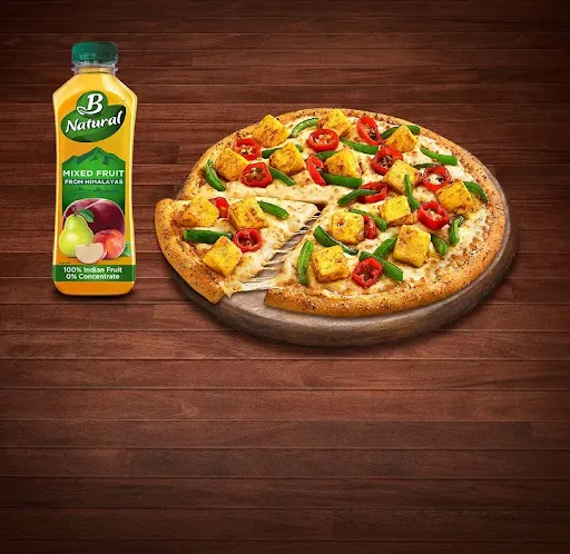 Pizza & Juice Partnership - Paneer Spl Combo (Meal For 1)