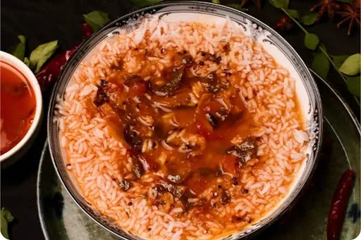 Rice With Tomato Rasam