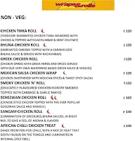 Wraps And Rolls menu 2