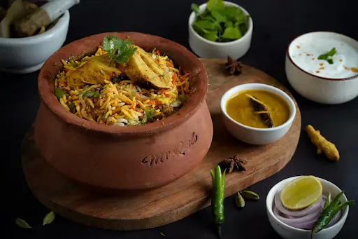 Awadhi Malai Chaap Biryani