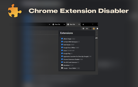 Chrome Extensions Disabler small promo image