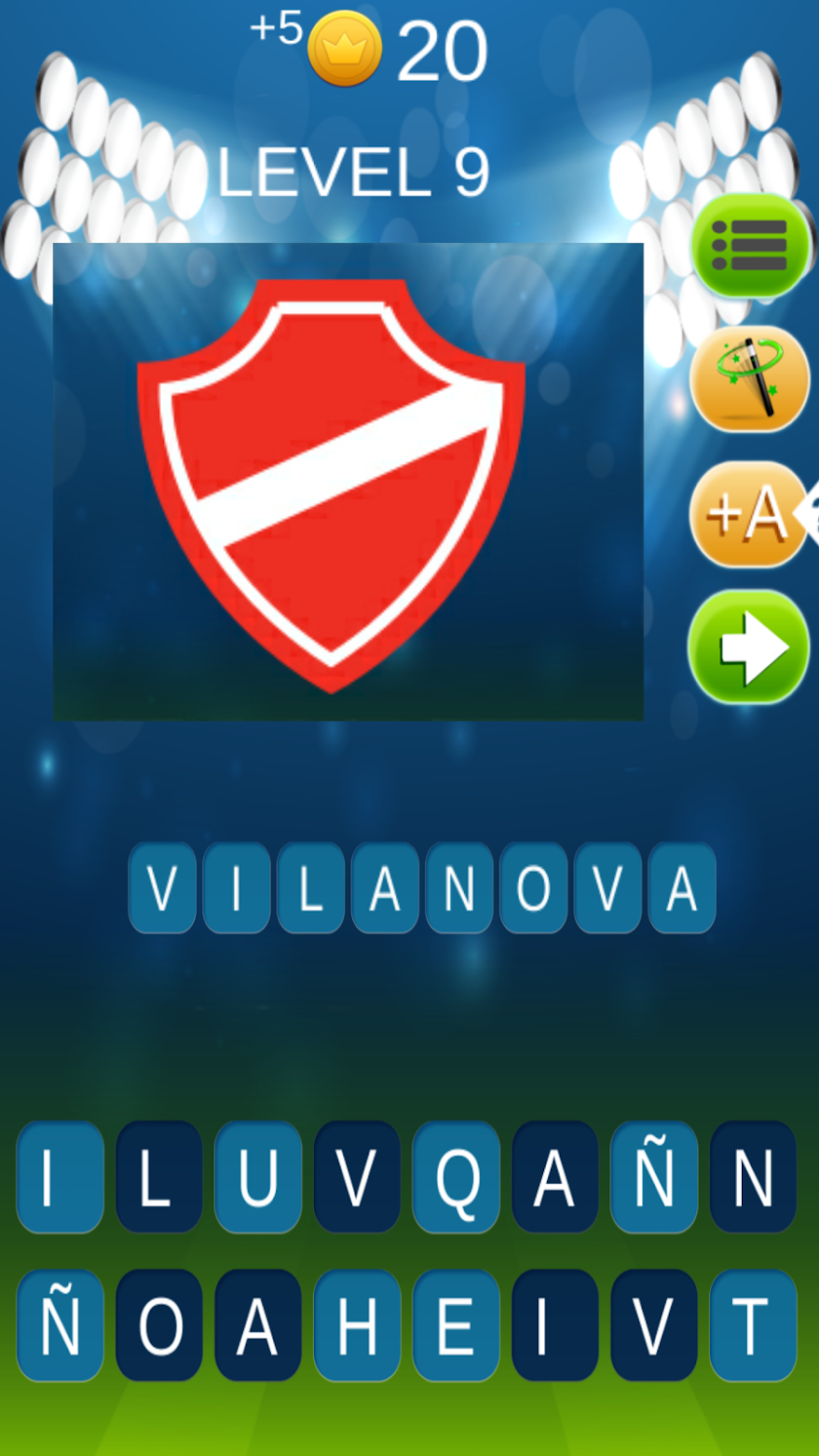 Football Logo Quiz Screen 2