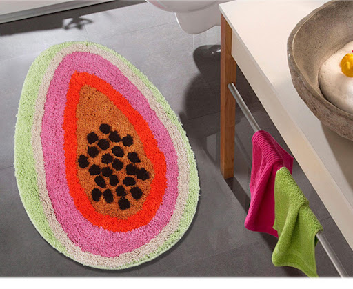 Title 3, Alien Fruit Childrens Cartoon Carpet, a soft a...
