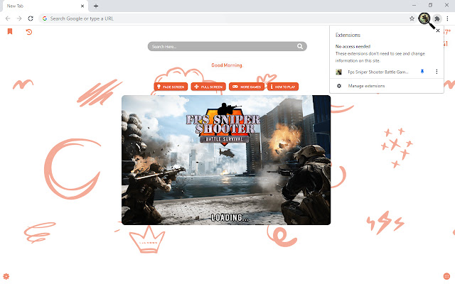 Fps Sniper Shooter Battle Game New Tab