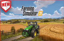 Farming Simulator New Tab Game Theme small promo image