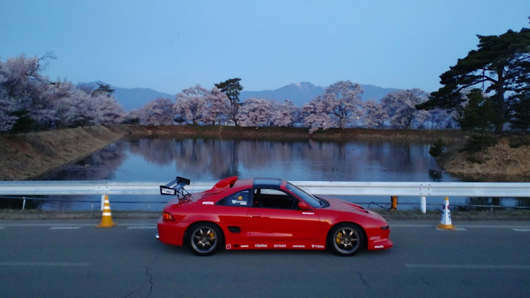 MR2のサクラと愛車に関するカスタム事例の投稿画像1枚目