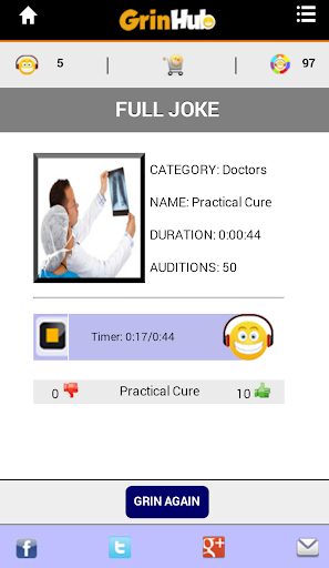 免費下載娛樂APP|GrinHub - Audio Jokes app開箱文|APP開箱王