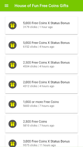 PeoplesGamezGifts - House of Fun Free Coins Gifts