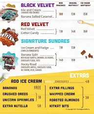 The Belgian Waffle Co menu 1