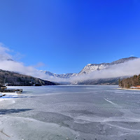 Lago ghiacciato di 