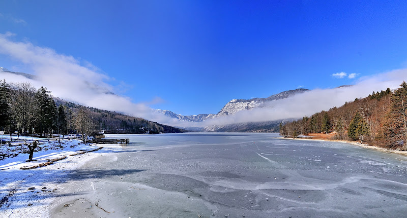 Lago ghiacciato di vitomaso