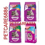 Thức Ăn Mèo Whiskas Junior, Mèo Con Gói 1.1Kg Và Mèo Trưởng Thành Gói 1.2Kg