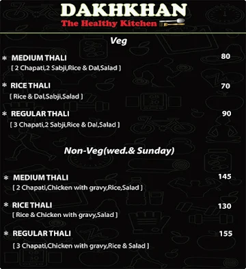 Dakhkhan The Healthy Kitchen menu 