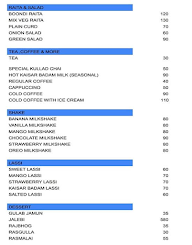 Thakurela's Food Cottage menu 7