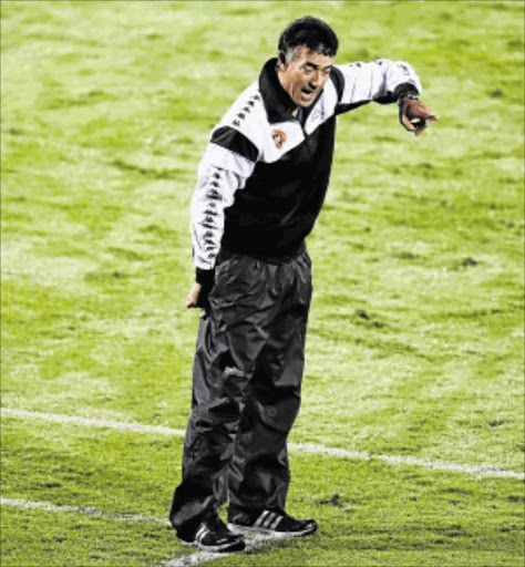 STARTED POORLY: Former Polokwane City coach Boebie Solomons Photo: Anesh Debiky/Gallo Images