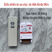 Công Tắc Điều Khiển Từ Xa Lw 40A 1000M - 5000M 220V - 380V Freeship Điều Khiển Từ Xa Công Suất Lớn Có Học Lệnh