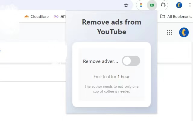YouTube™ automatically removes ads
