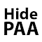 Item logo image for Hide "People Also Asked" Results