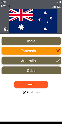 Screenshot Flags of the World Quiz