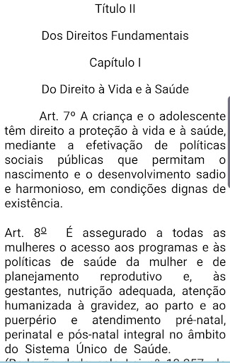 Estatuto da Criança ECA