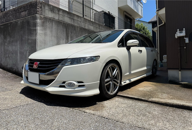 オデッセイの洗車・暑い・有休に関するカスタム事例の投稿画像1枚目