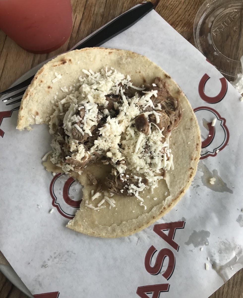 Carnitas taco