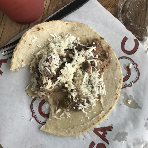 Carnitas taco