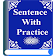 Sentence with Practice icon