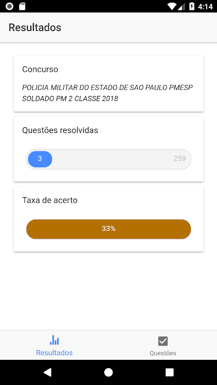 Concurso PMESP Soldado 2018 - 0.0.3 - (Android)