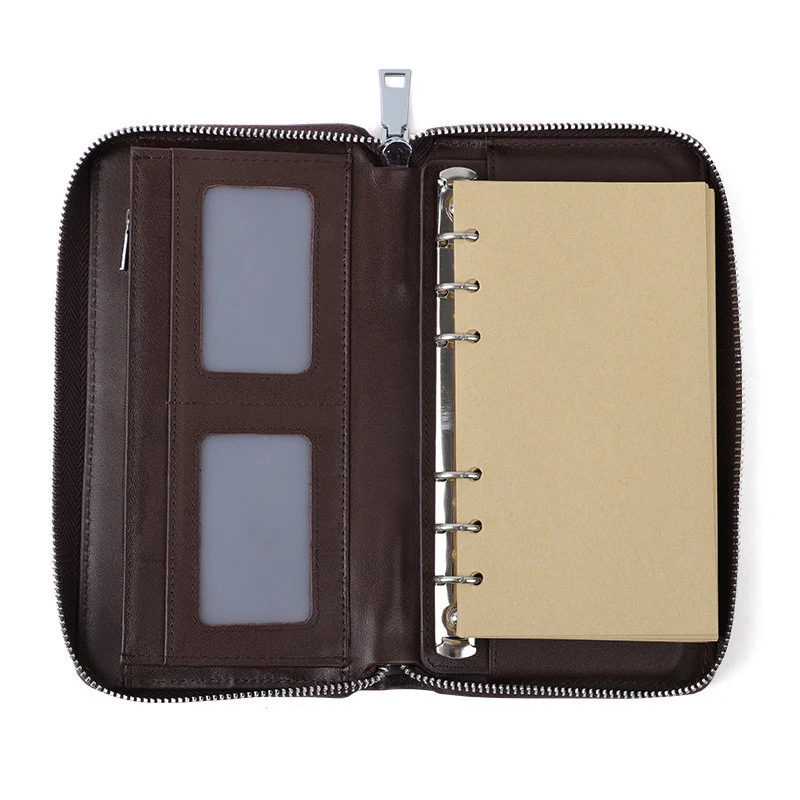 Erkekler için Hakiki Deri Clutch Çanta, Kemer Tokası ve Not Defteri ile Şık ve Günlük Kullanıma Uygun.