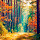 Autumn forest nature 2560x1440