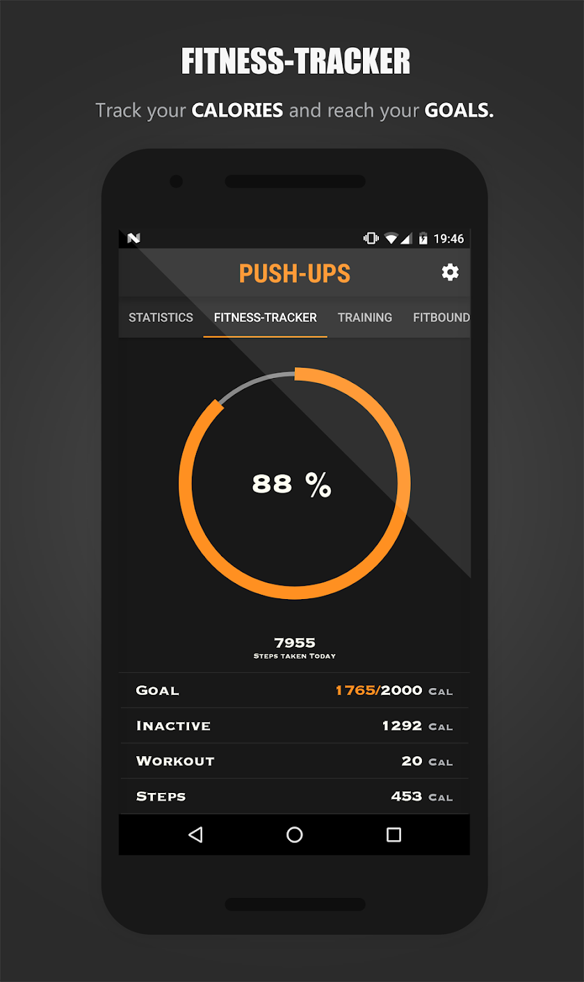 Fitbounds Push-Ups Screen 1