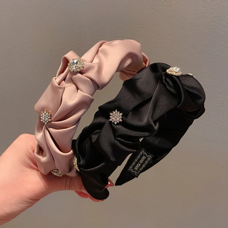 Hoge Haarband voor Gezicht Wassen Damesmodellen Houd je haar uit je gezicht tijdens het wassen, comfortabel en stijlvol, ideaal voor schoonheidsroutines.