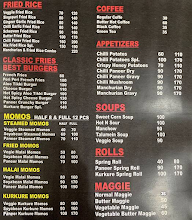 Silver Spoon Desi Indian Chinese Food menu 1