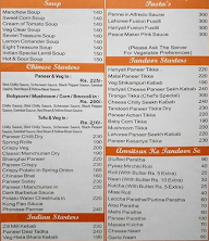 Orange menu 1