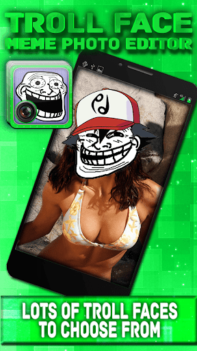 Troll Face Meme Photo Editor