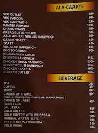 Indulge - Hotel The Sudesh menu 3