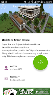 Redstone House Maps For Minecraft For Pc Windows And Mac Free Download