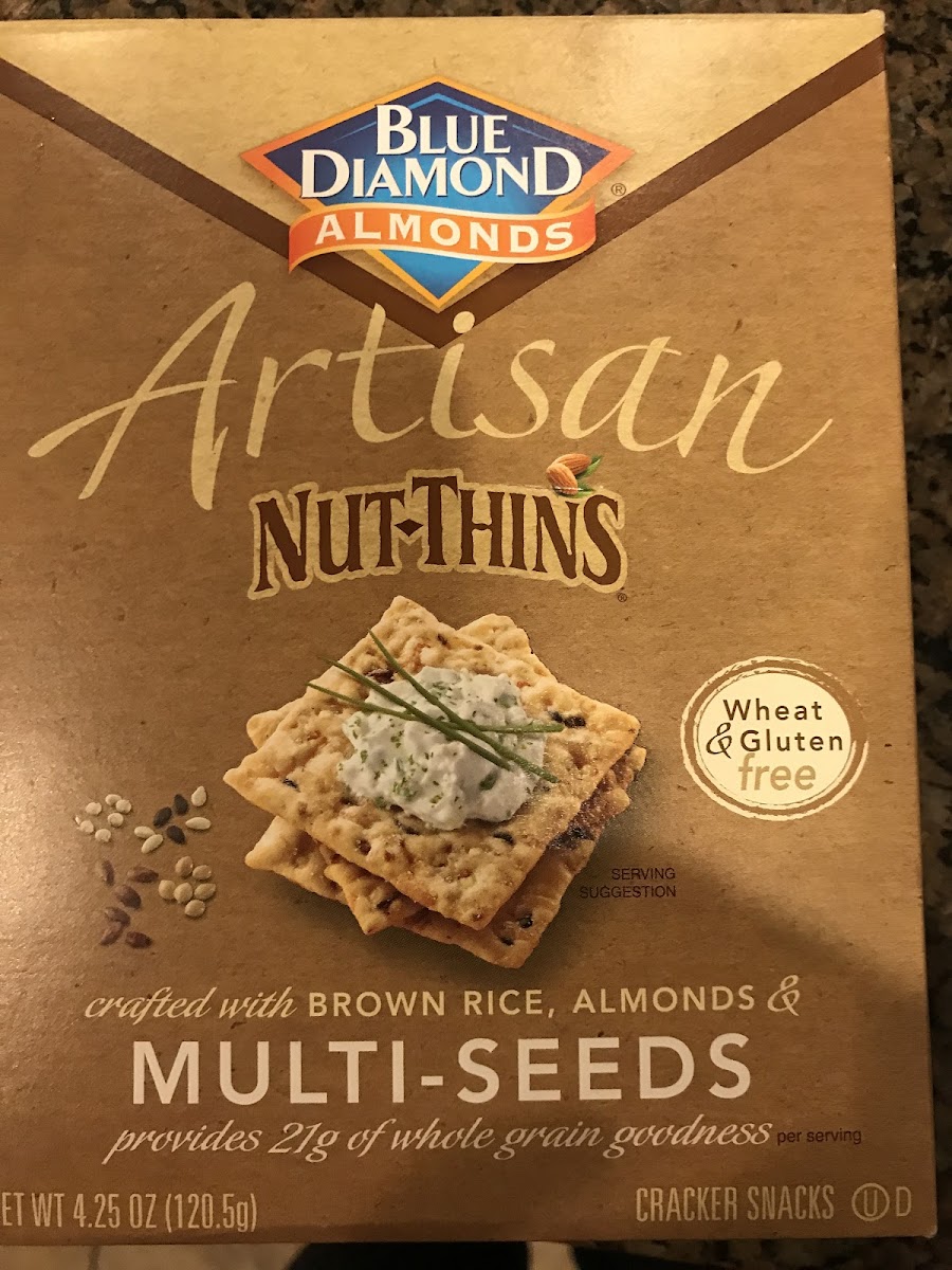 Artisan Nut-Thins Multi-Seeds Cracker Snacks