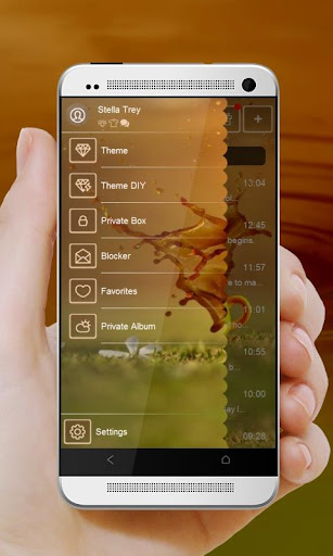 玩個人化App|咖啡溢出 GO SMS免費|APP試玩