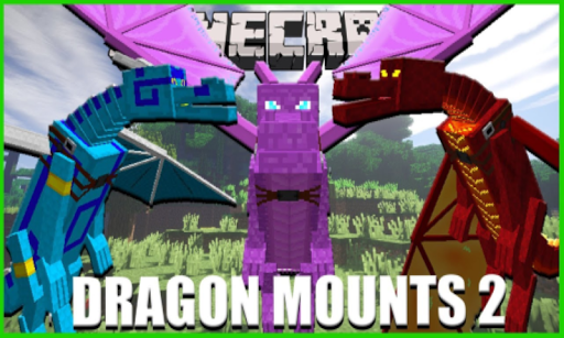 Mod Dragon Mount 2 for Minecraft PE - v7.7