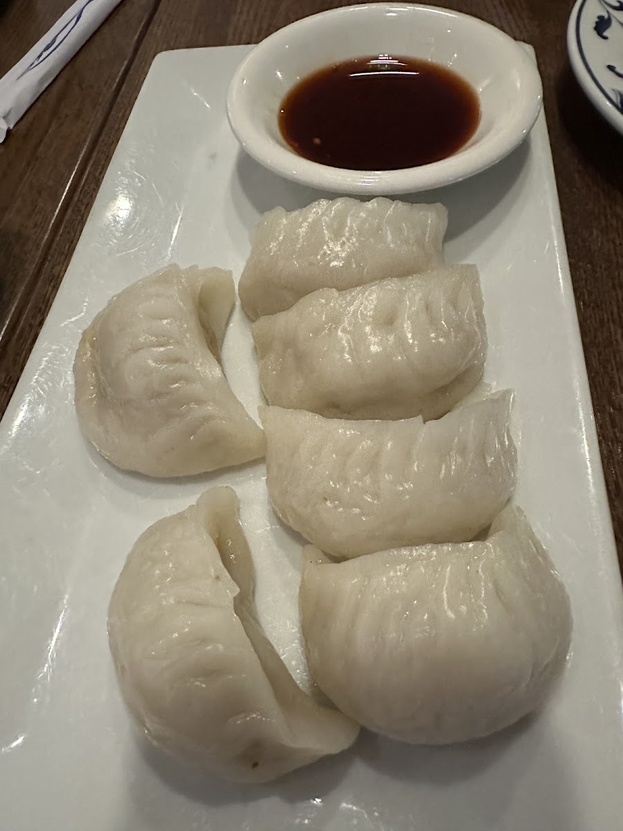 Gluten Free Pork Dumplings