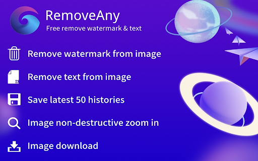 RemoveAny - Free remove image watermark/text