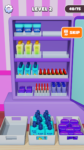 Screenshot Fill Up Fridge：Organizing Game